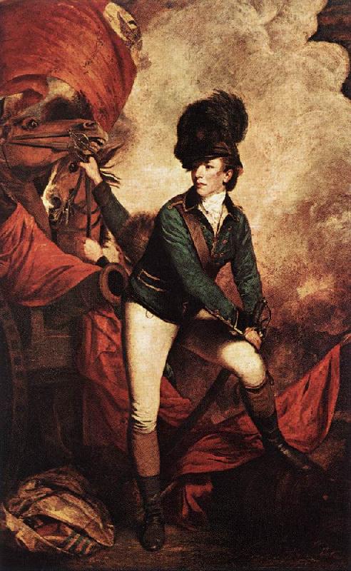 REYNOLDS, Sir Joshua General Sir Banastre Tarletonm fy oil painting picture